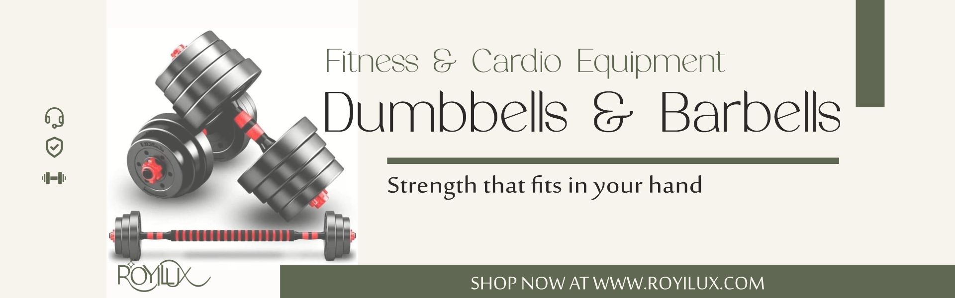 Dumbbells & Barbells subcategory image