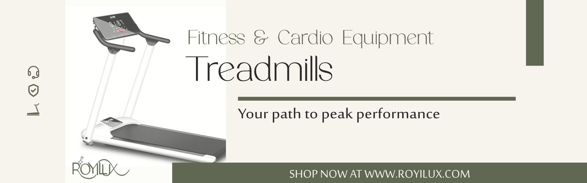 Treadmills subcategory image
