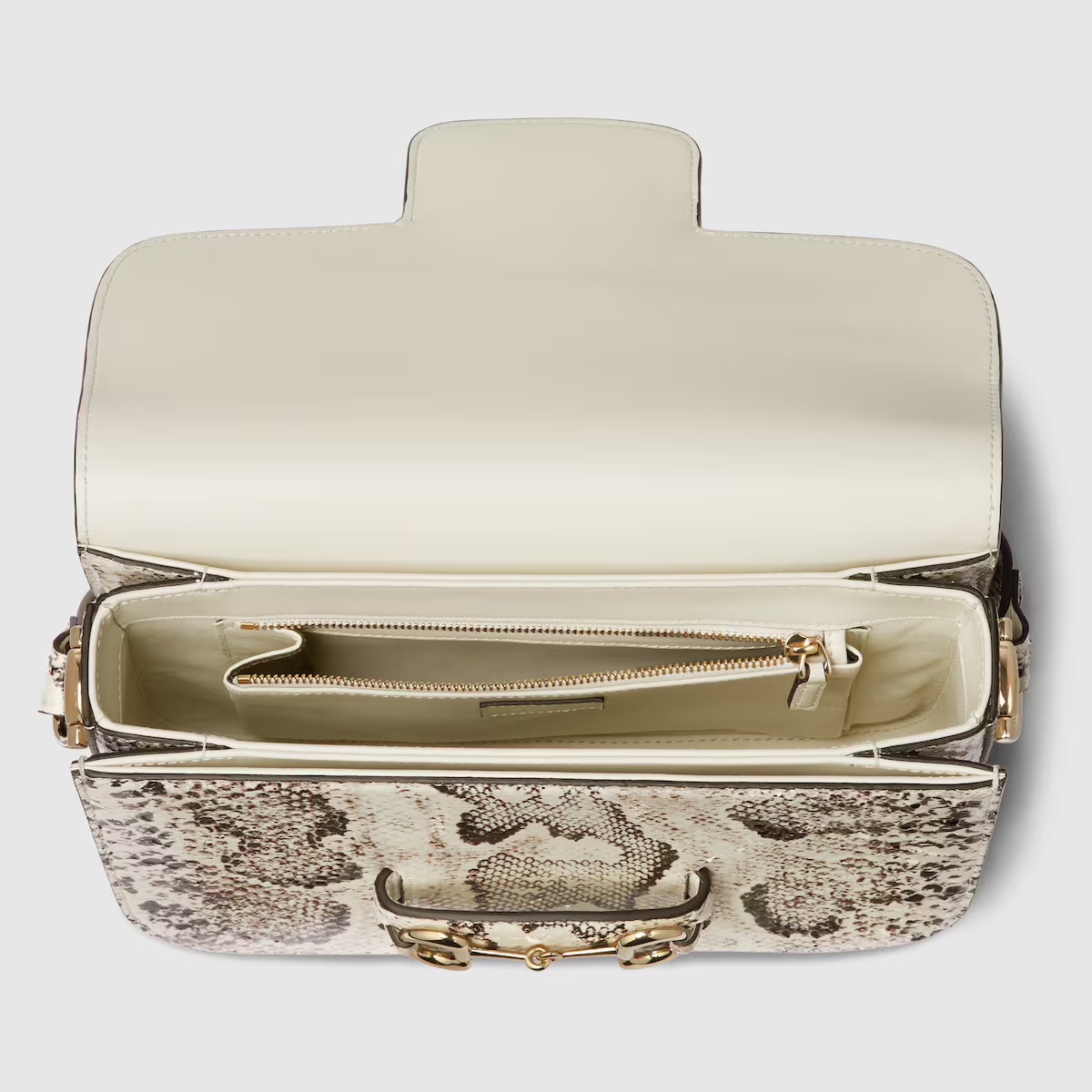 Gucci Horsebit 1955 python medium shoulder bag - Image 4