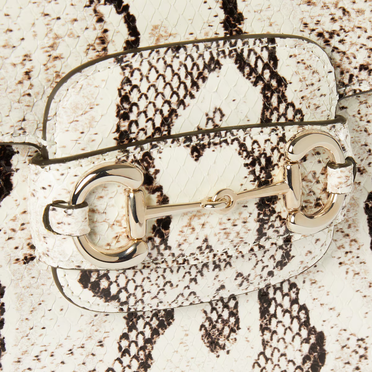 Gucci Horsebit 1955 python medium shoulder bag - Image 5