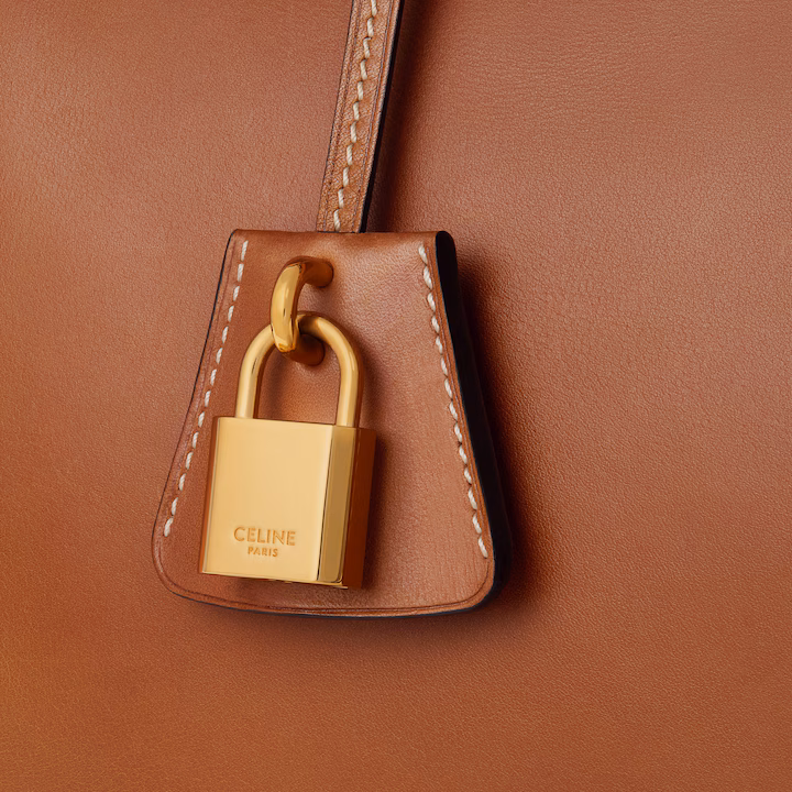 CELINE CONTI BAG in natural calfskin - Image 5