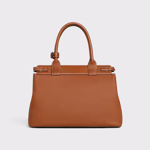 CELINE CONTI BAG in natural calfskin - Image 3