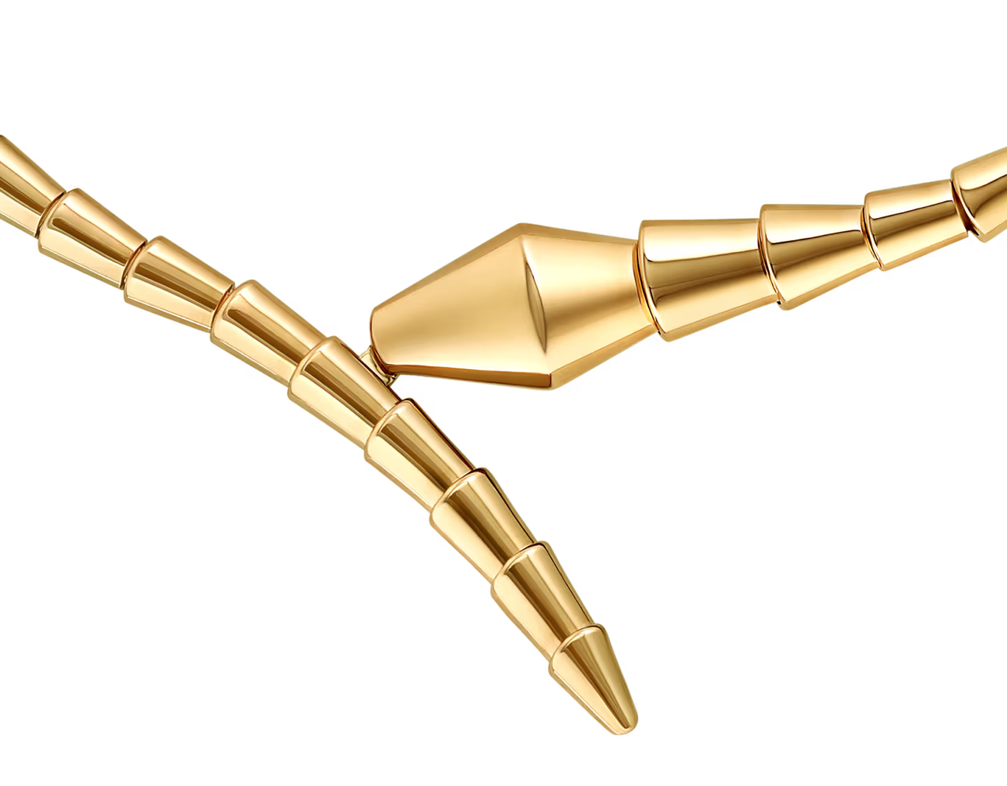 Serpenti Viper Necklace - Yellow Gold - Image 2