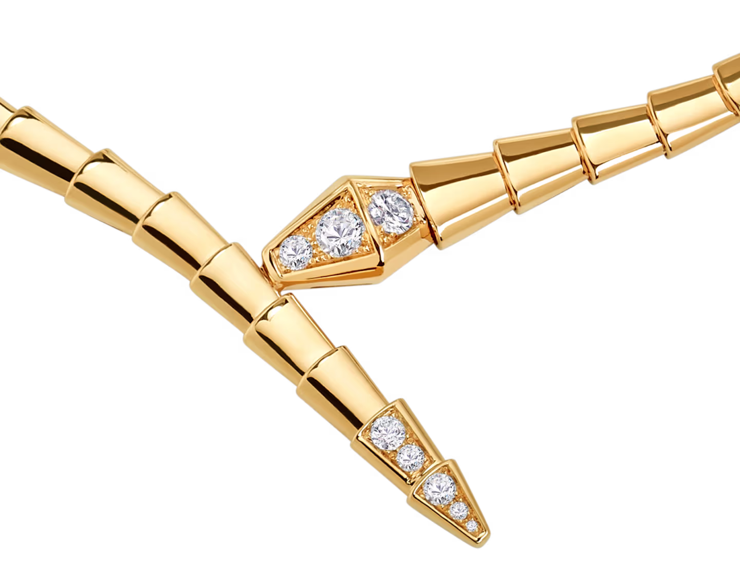 Serpenti Viper Necklace - Yellow Gold - Image 2