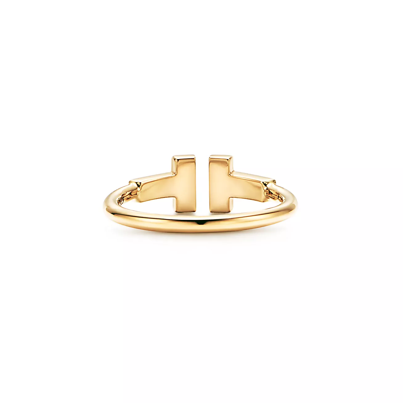 Diamond Wire Ring in Yellow Gold - Image 3