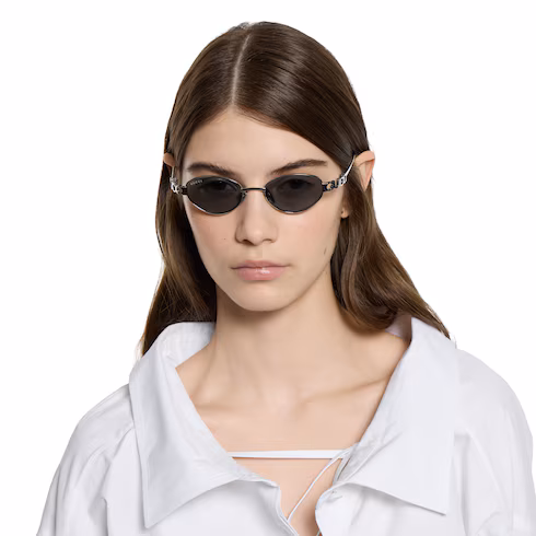 Oval frame sunglasses - Image 3