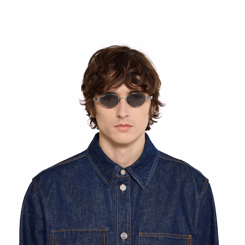 Oval frame sunglasses - Image 4